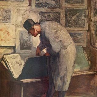 collectionneur-gravure-Honoré_Daumier